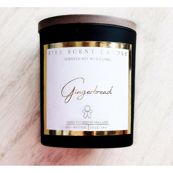 Gingerbread Luxury Scented Soy Wax Candle