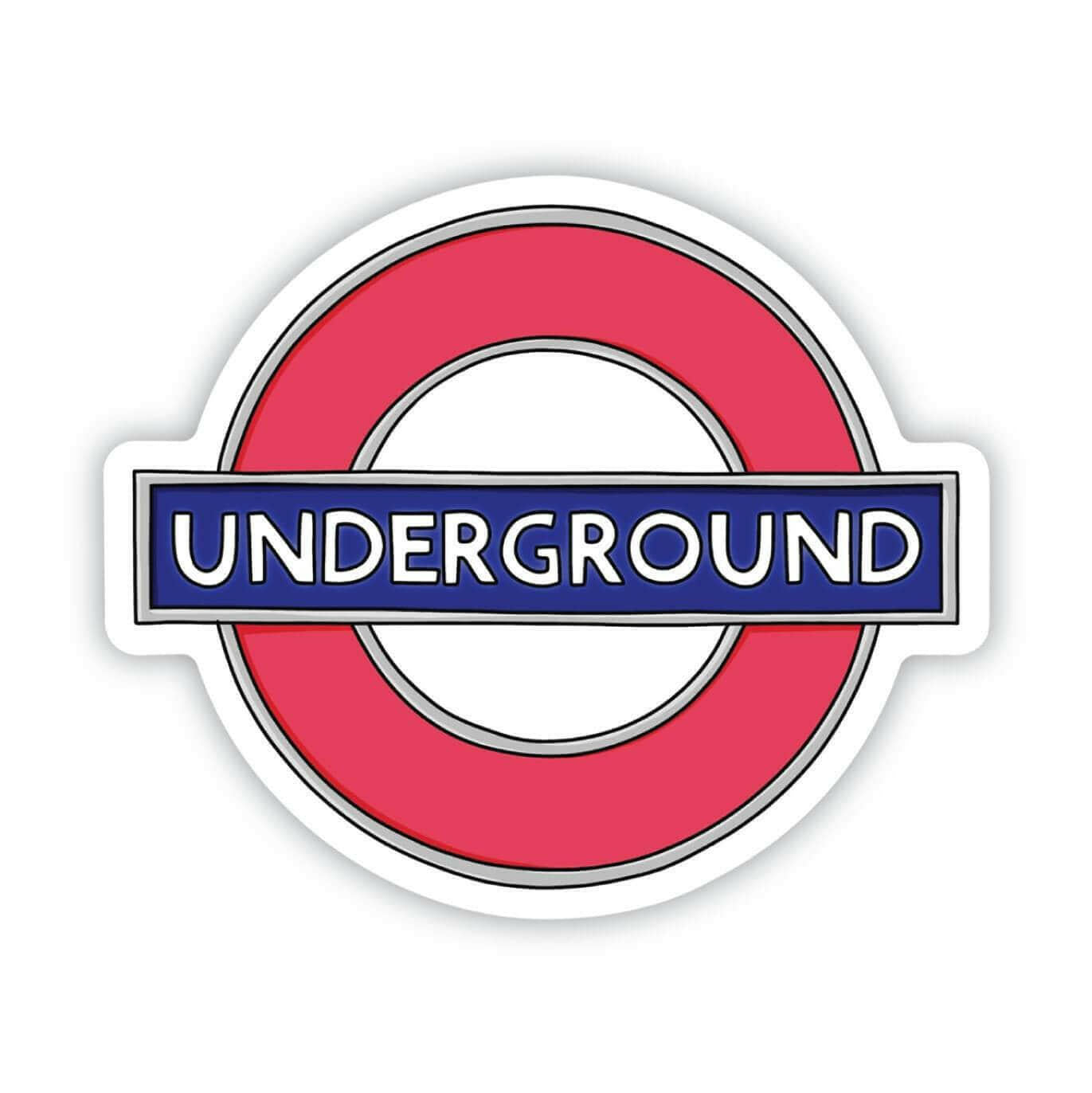 London Underground Sign Sticker