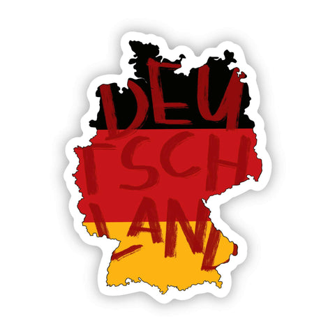 Germany Sticker - The European Gift Store