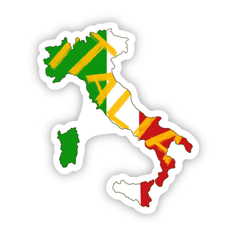 Italy Sticker - The European Gift Store