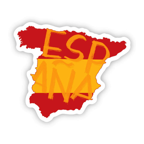 Spain Sticker - The European Gift Store