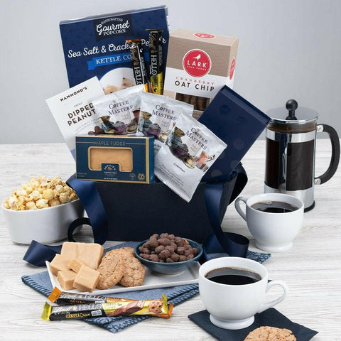 Coffee & Chocolates Gift Basket Classic - The European Gift Store