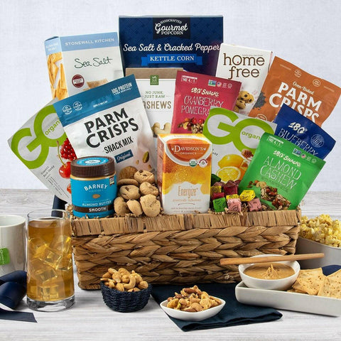 Healthy Gift Basket Deluxe - The European Gift Store