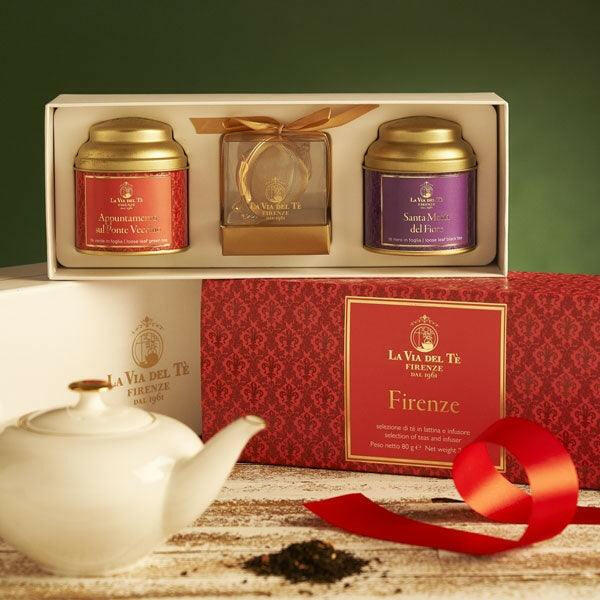 Firenze Loose Leaf Tea Gift Box - Two Tins - The European Gift Store