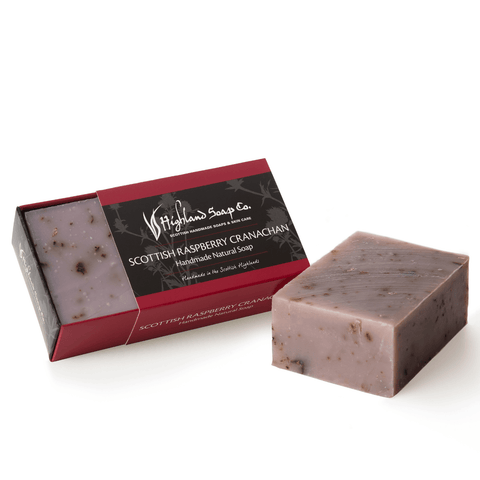 Scottish Raspberry Cranachan Soap 190g - The European Gift Store