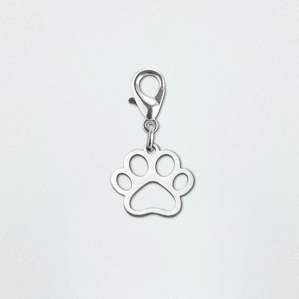 Oh So Prescious - Clip-A-Paw Stainless Steel Keyring Keepsake - The European Gift Store
