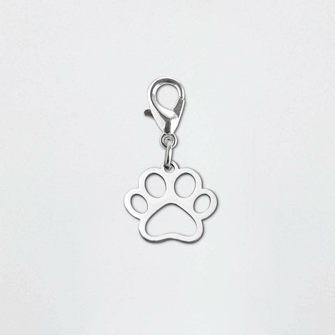 Oh So Prescious - Clip-A-Paw Stainless Steel Keyring Keepsake - The European Gift Store