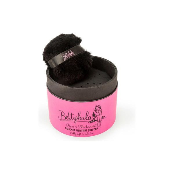 Dusting powder with puff. Rum & Blackcurrant - The European Gift Store