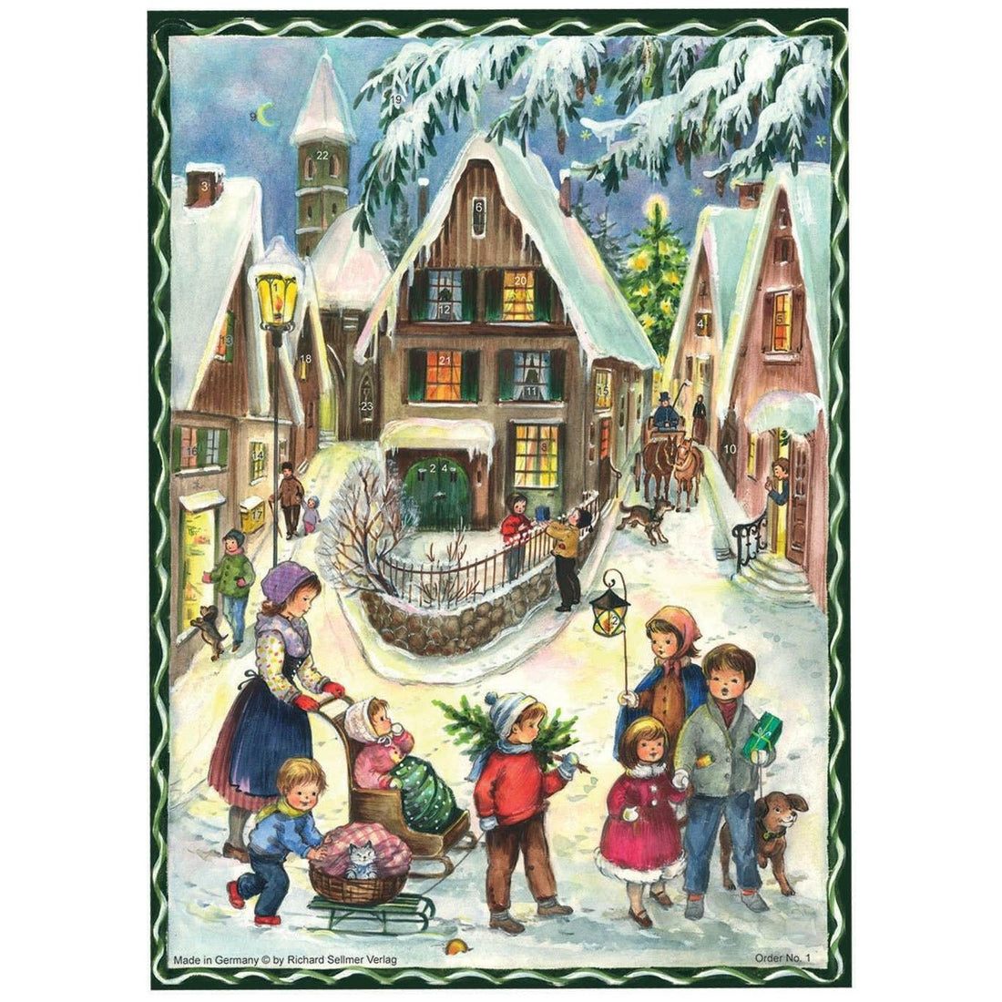 Old World European Advent Calendar - The European Gift Store