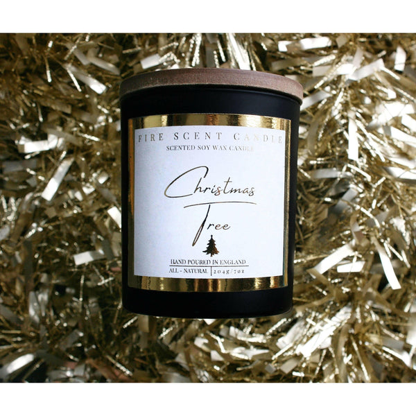 Christmas Tree Luxury Scented Soy Wax Candle