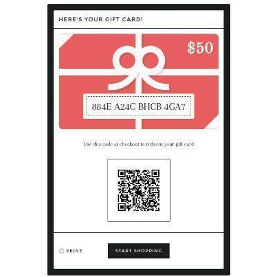 THE EUROPEAN GIFT STORE GIFT CARD