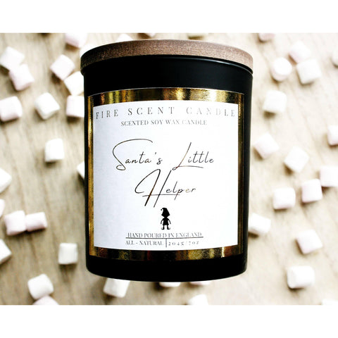 Santa's Little Helper Luxury Scented Soy Wax Candle - The European Gift Store