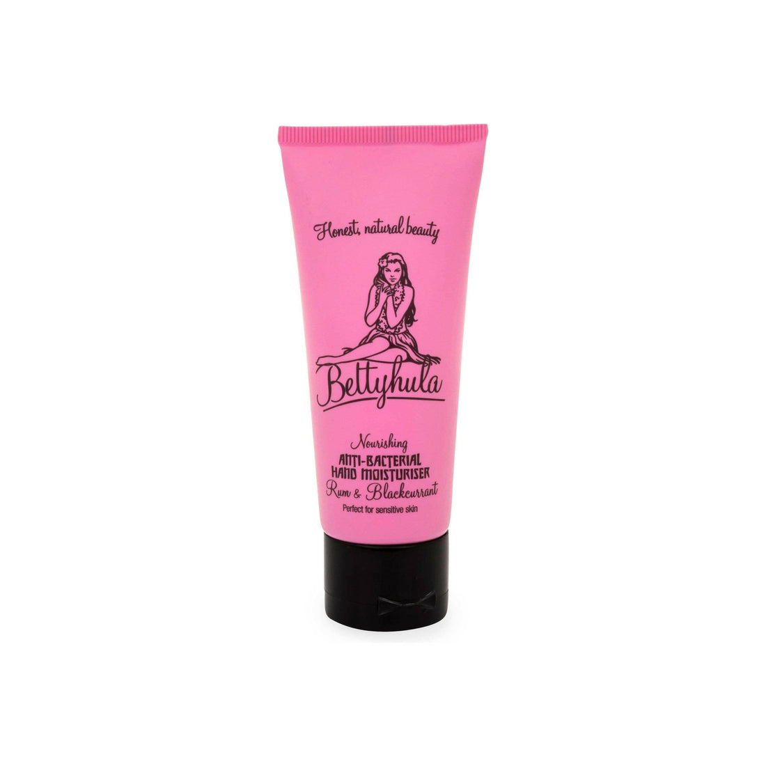 BettyHula - 70ml Nourishing Anti-Bacterial Hand Cream Rum/Blackcurrant - The European Gift Store