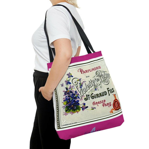French Violet Perfume Tote Bag